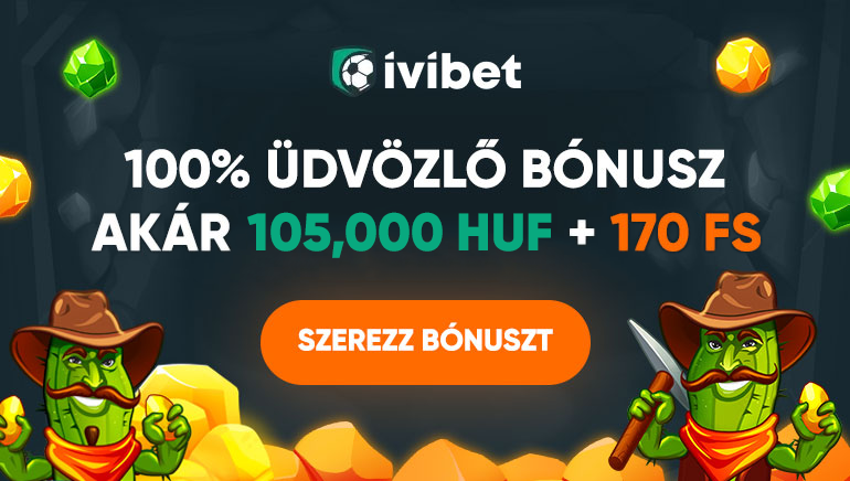 Ne hagyd ki: kérd az új játékosonak szóló üdvözlő bónuszcsomagot és az ingyen pörgetéseket az Ivibet Casinoban még ma!